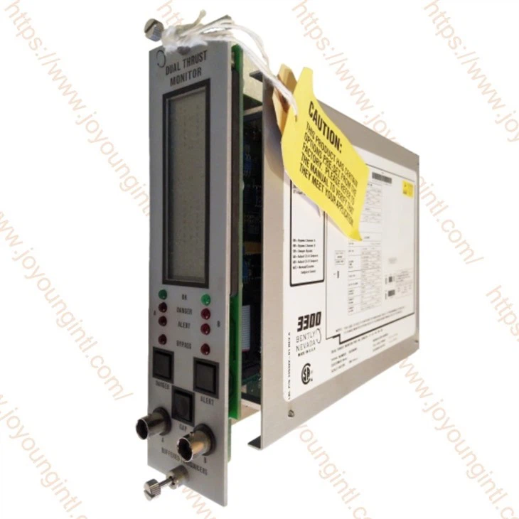 BENTLY NEVADA 3300/20 이중 추력 위치 모니터